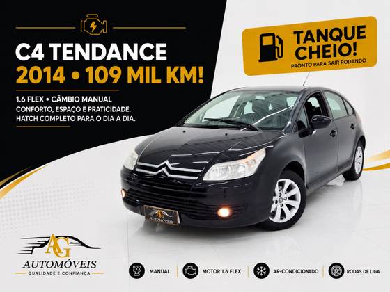 CITROËN C4 1.6 TENDANCE 16V FLEX 4P MANUAL